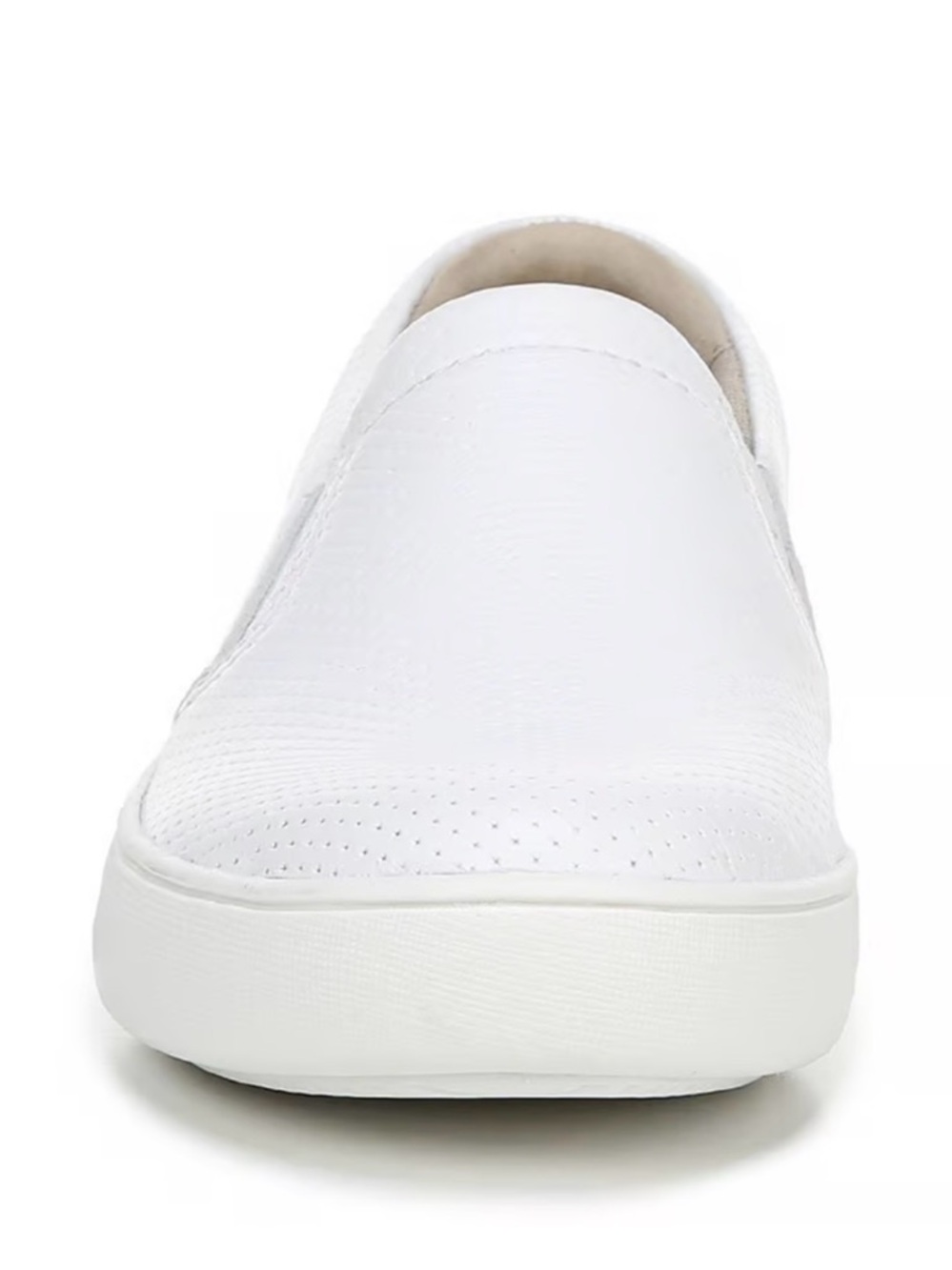 Naturalizer Women's White Slip-On Loafers - Picture 3 of 8